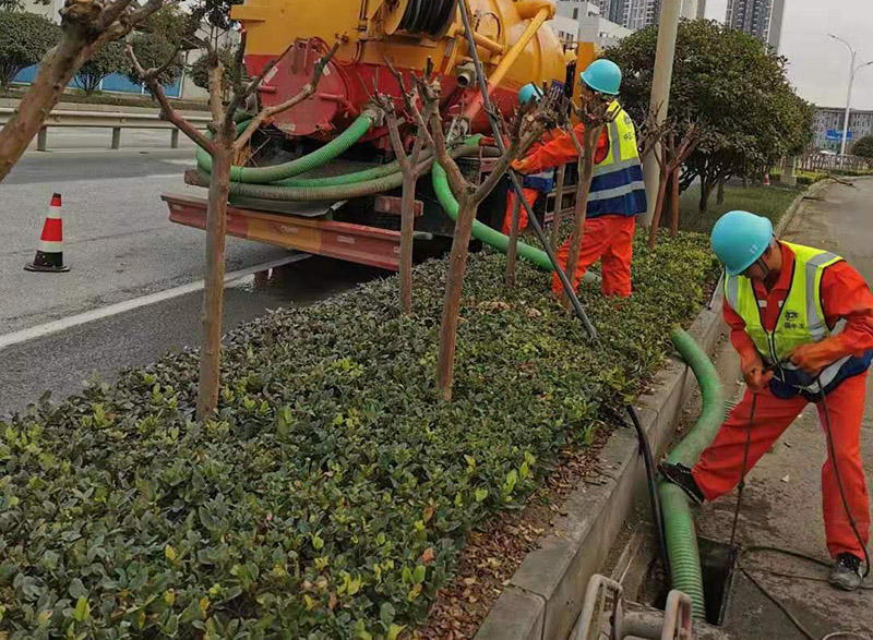 衡山市政管道清淤